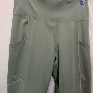 American Eagle Outfitters Women's Sage Green Leggings